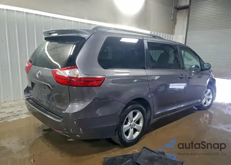 2015 Toyota Sienna Le z USA, uszkodzony, nr VIN 5TDKK3DCXFS594644